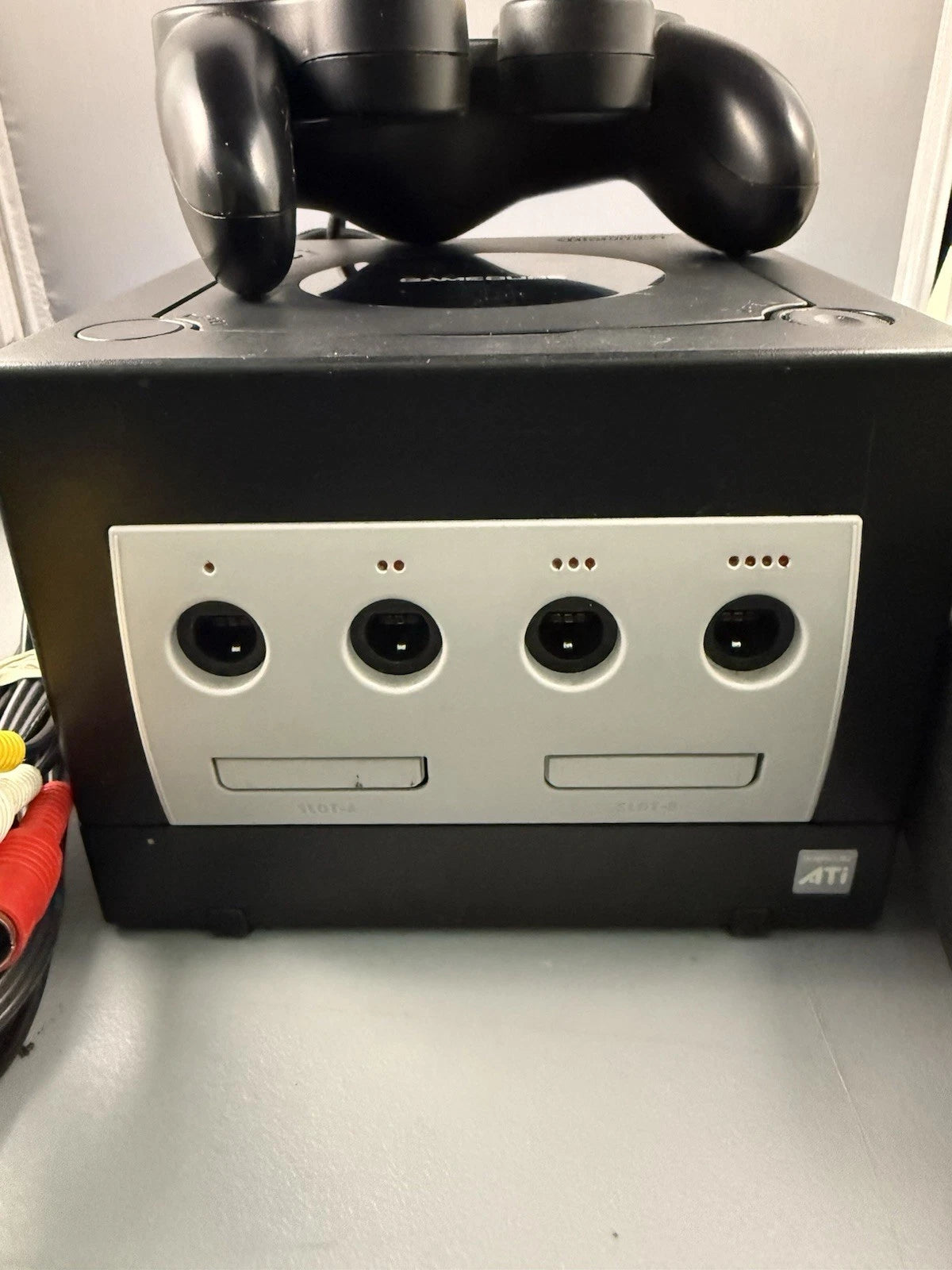 GameCube Black Console DOL-001 Bundle