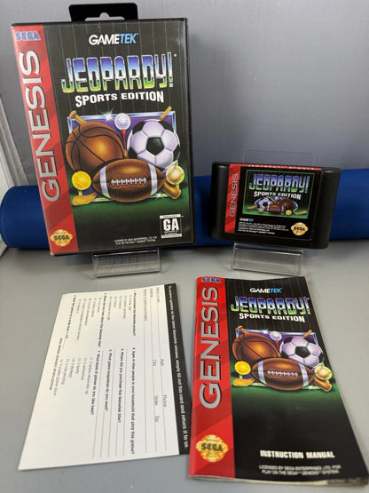 Jeopardy! Sports Edition (CIB) W/ Reg Card