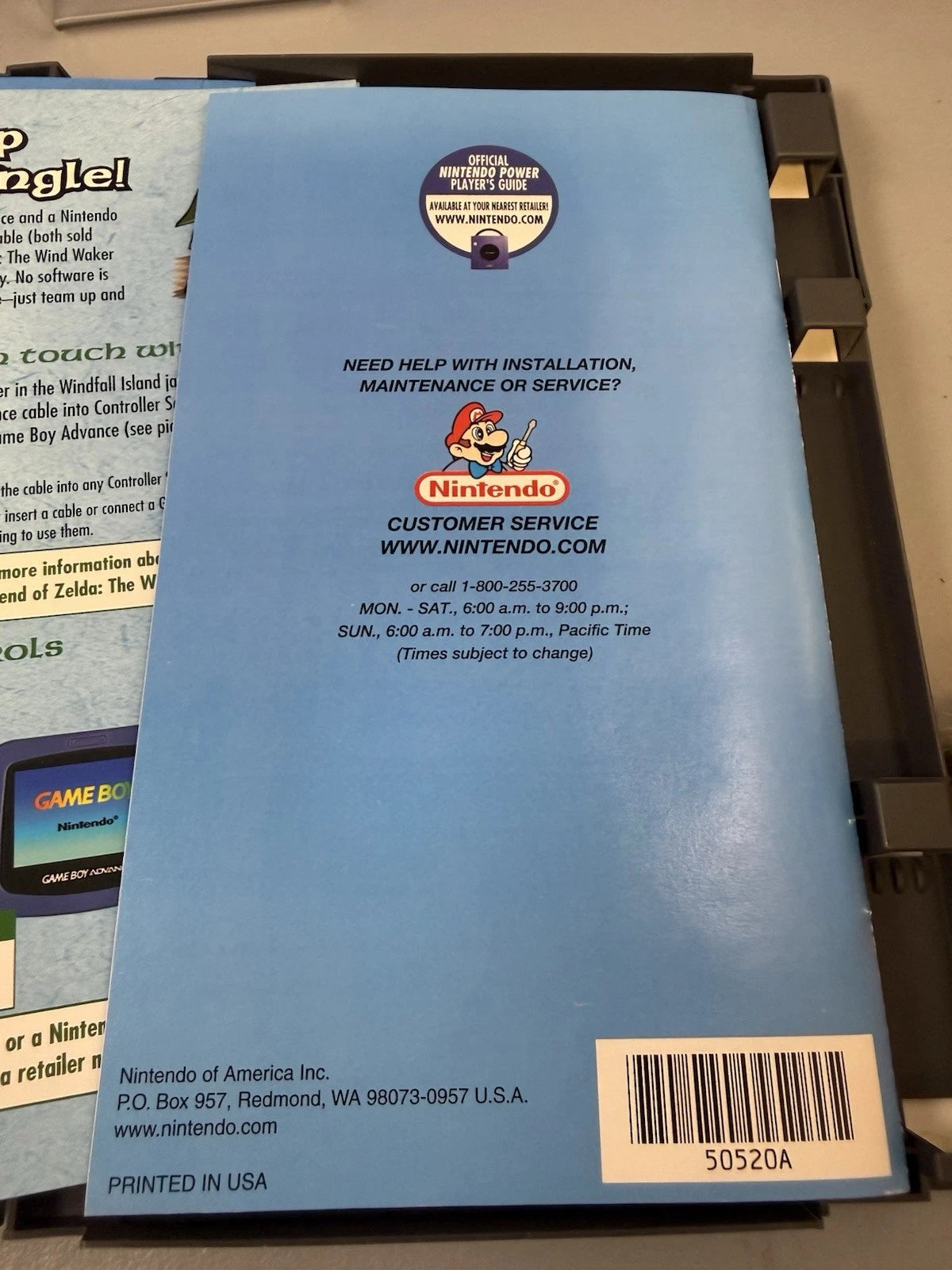 Zelda: The Wind Waker Player's Choice (CIB)