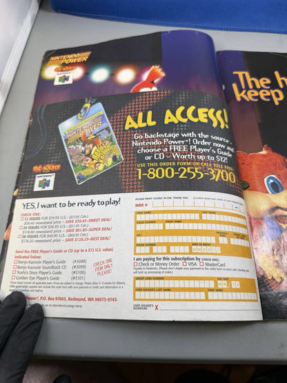 Nintendo Power Magazine #112 W/ Poster