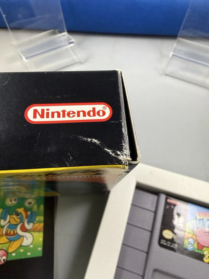 Kirby's Avalanche Box Authentic Complete CIB Manual