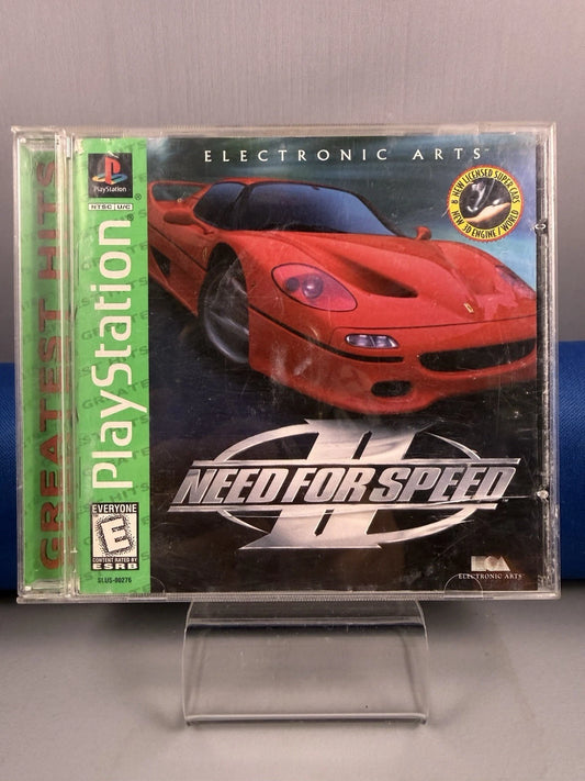 Need for Speed II Case & Manual w/ Reg Card Only