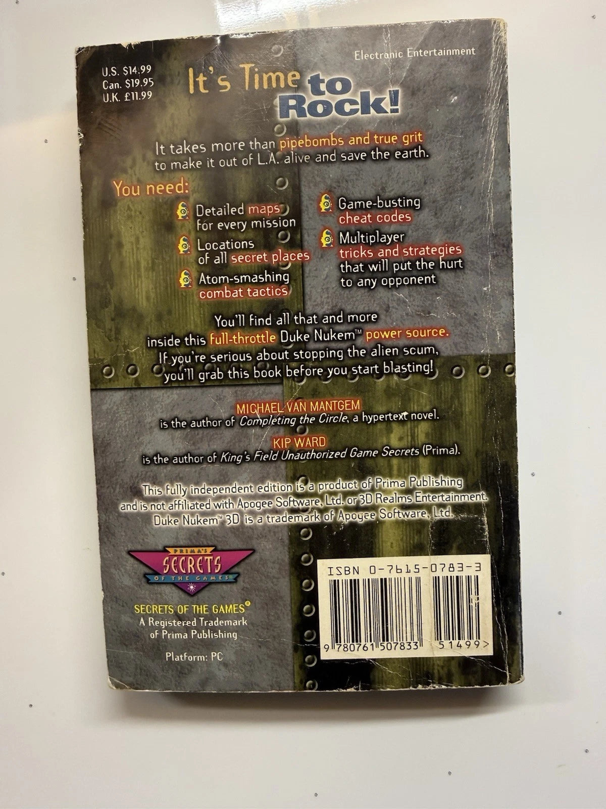 Duke Nukem Game Secrets Unauthorized