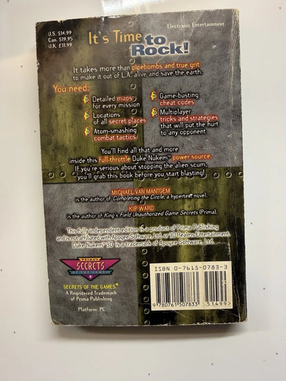 Duke Nukem Game Secrets Unauthorized
