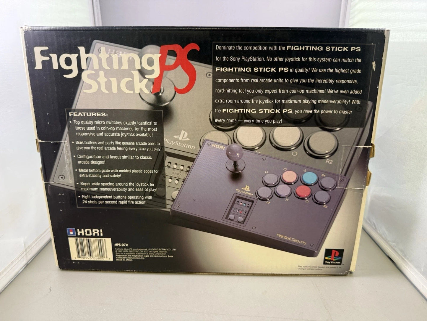 HORI Fighting Stick SLPH-00002 HPS-07 (CIB)