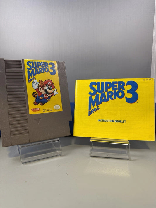 Super Mario Bros. 3 W/ Manual (Left Bros)