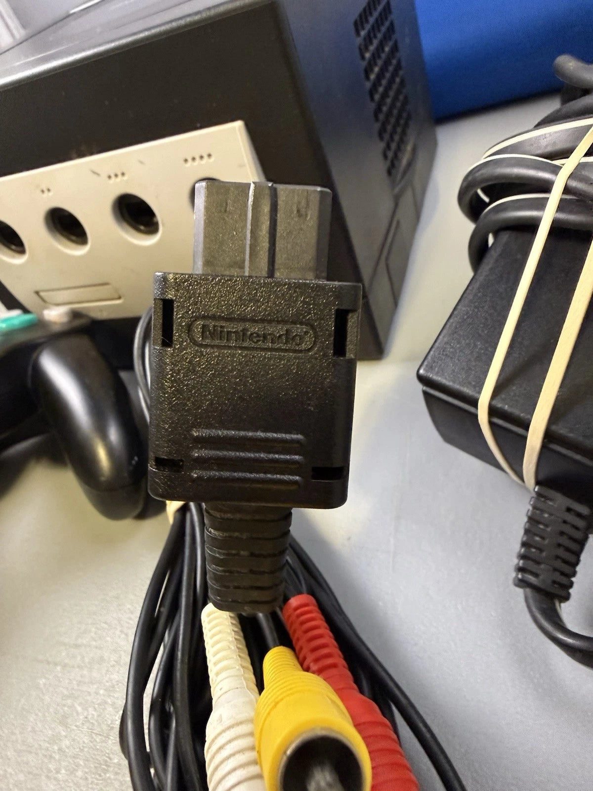 GameCube Black Console DOL-101 Bundle