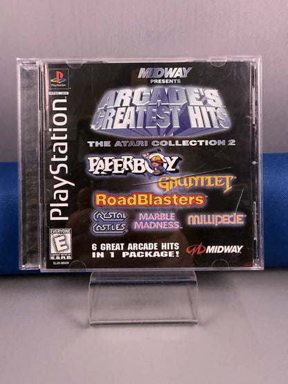 Arcade's Greatest Hits: The Atari Collection Case And Manual Only W Reg Card