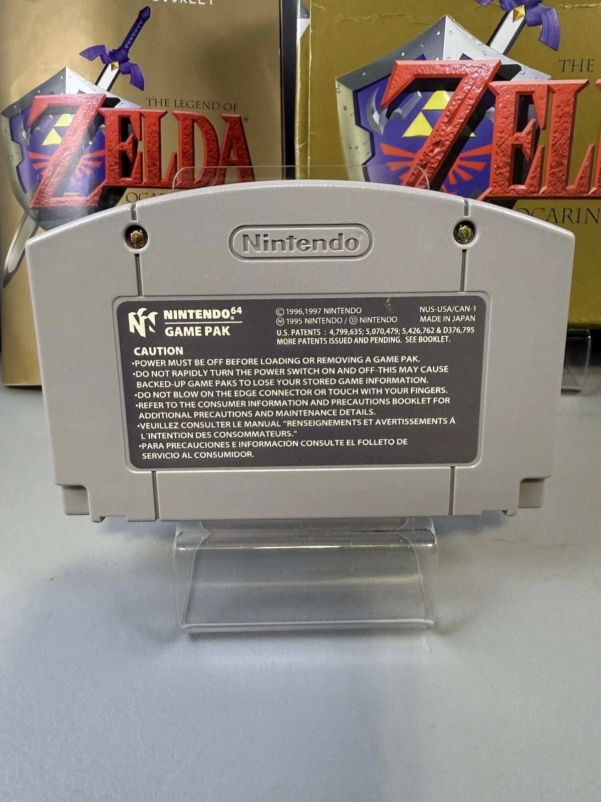 Legend of Zelda Ocarina of Time (CIB)