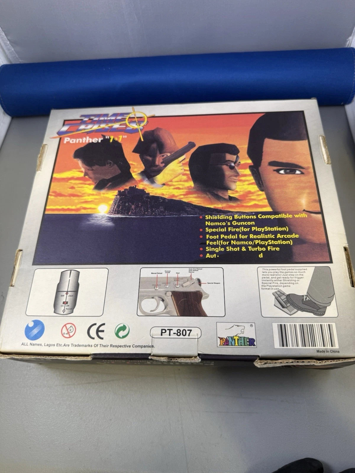Panther 1+1 Light Gun Time Crisis (CIB)
