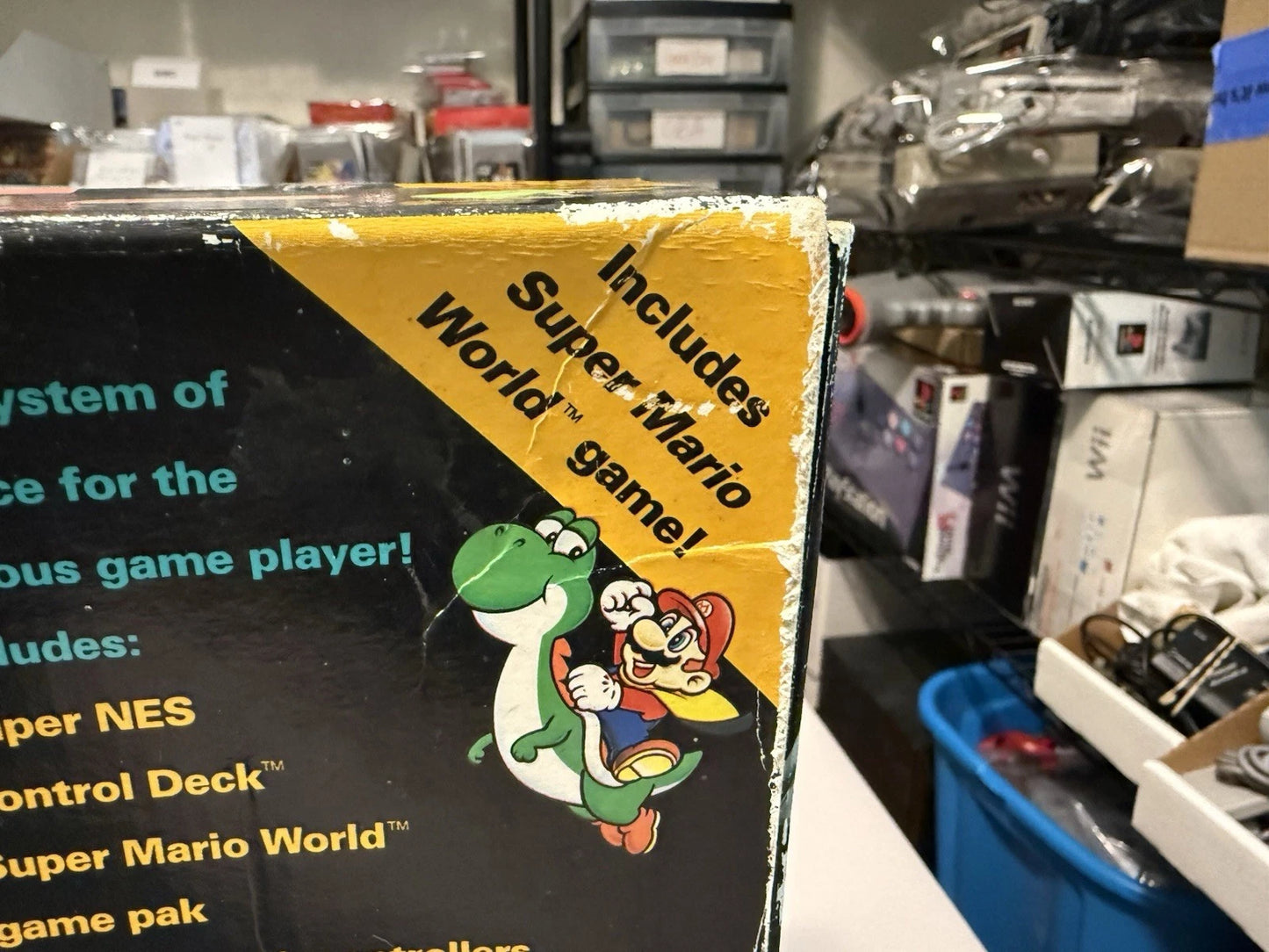 SNES Super Mario All-stars Super Set Box (CIB)