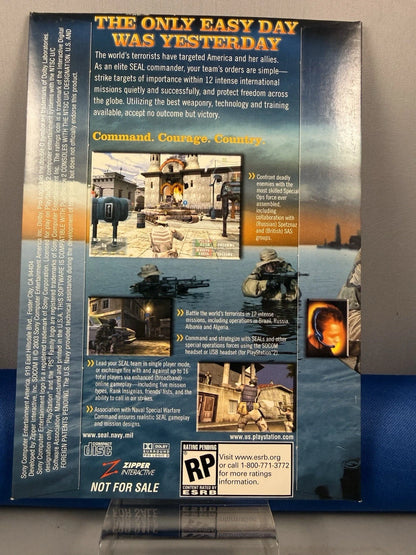 SOCOM II US Navy Seals DEMO DISC (CIB)