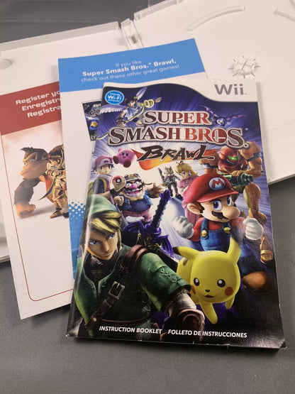 Super Smash Bros. Brawl Case, Manual And Inserts only