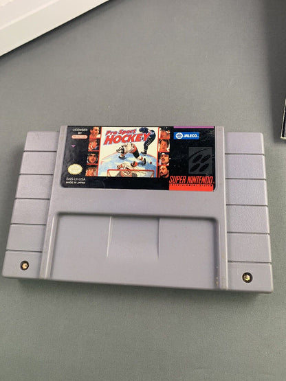 (CIB) Pro Sport Hockey SNES