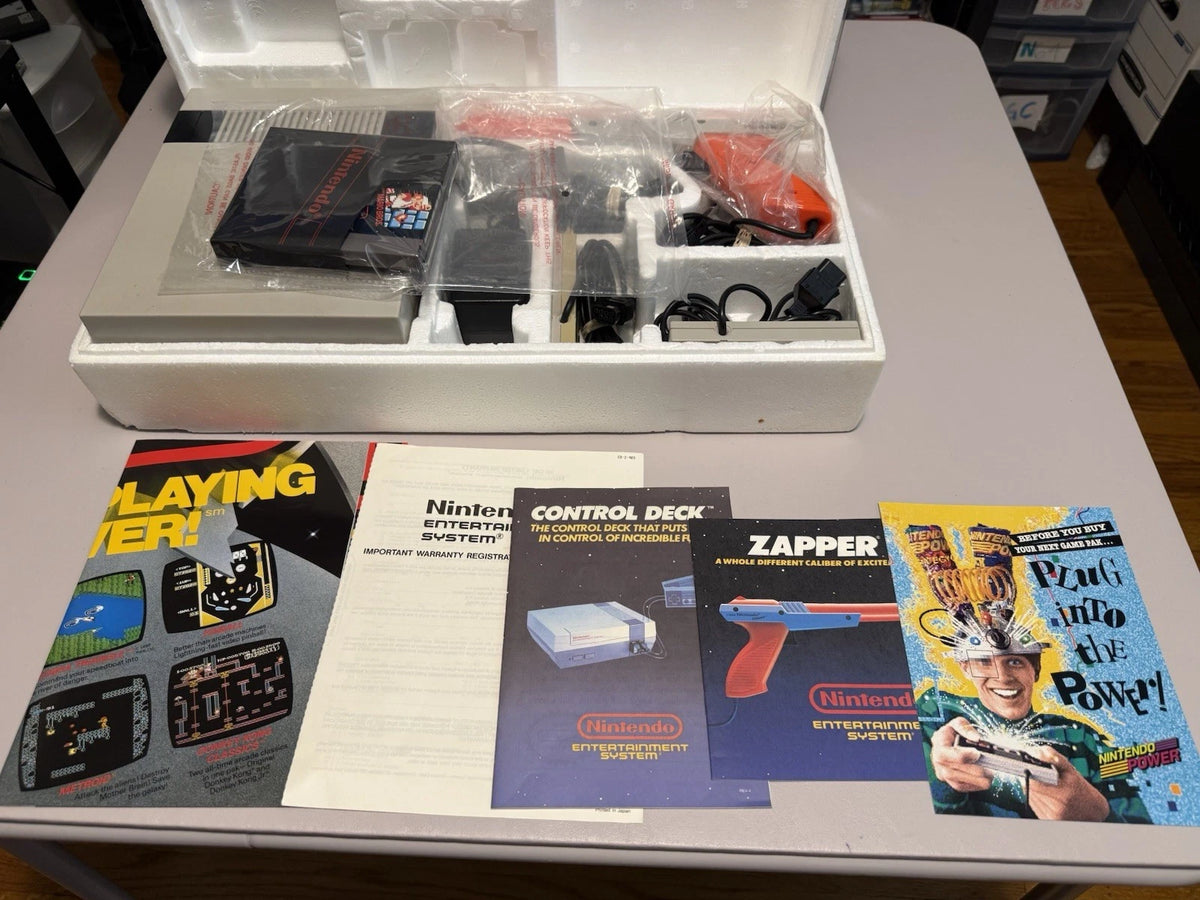 NES Action Set [Blue Box] (CIB)