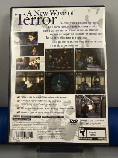 Winback 2 Project Poseidon (CIB) W/ Reg Card