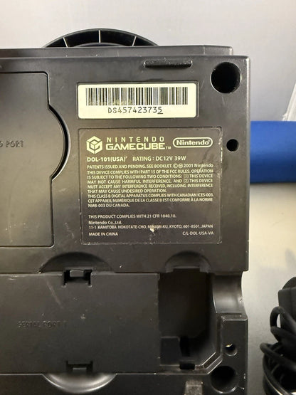 GameCube Black Console DOL-101 Bundle