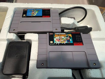 SNES Super Mario All-stars Super Set Box (CIB)