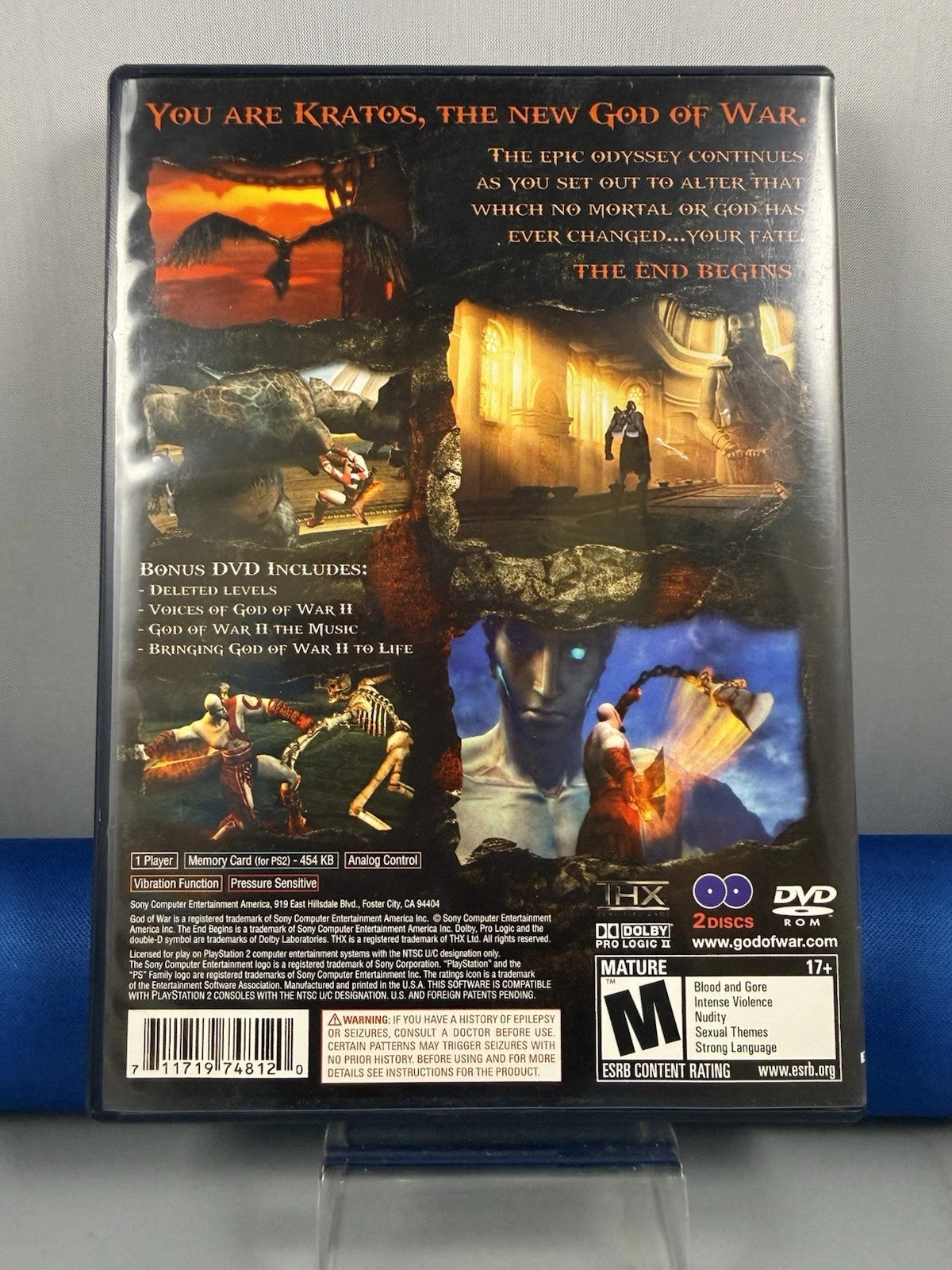 God of War II Two Disc Set (CIB)
