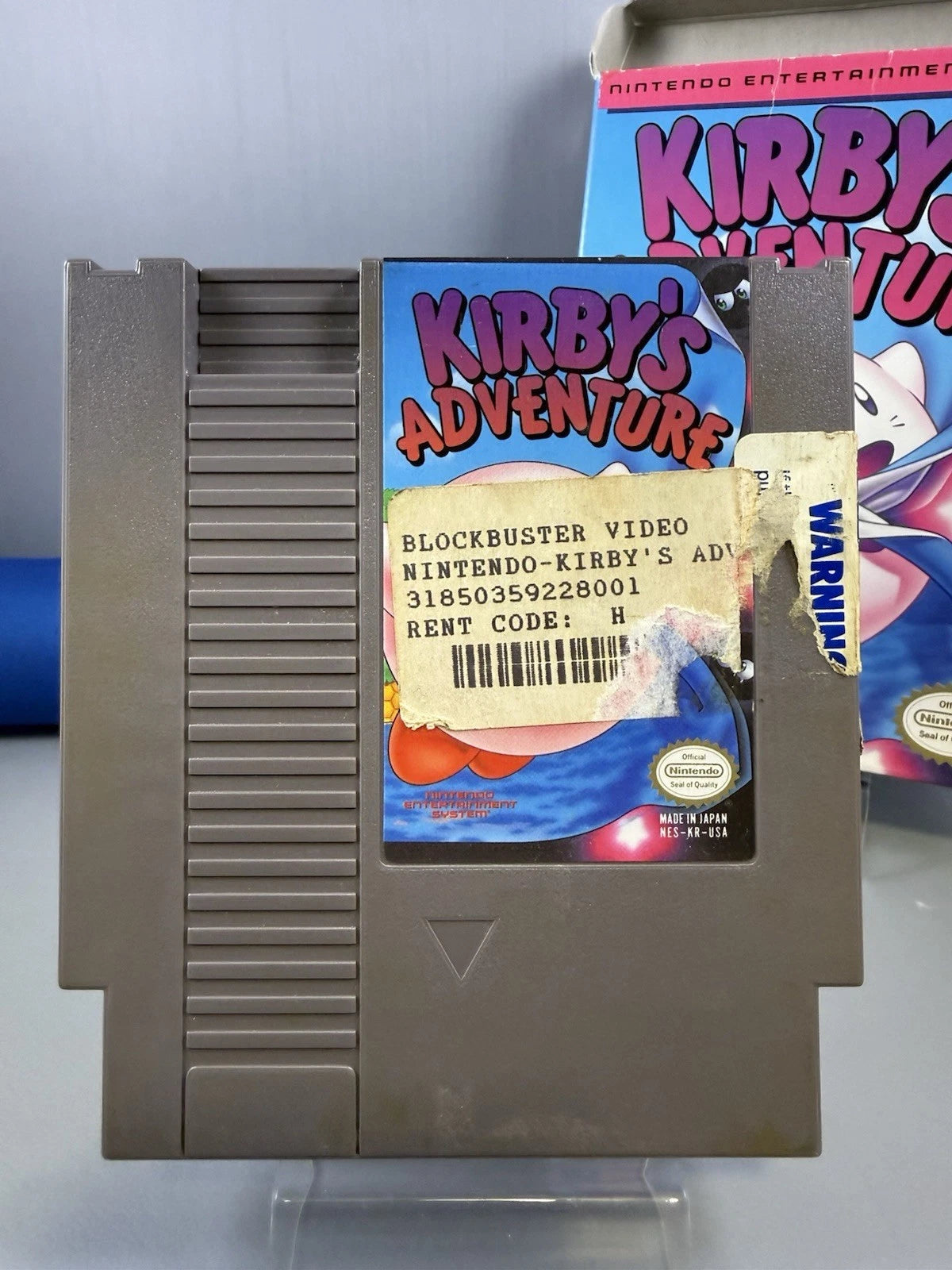 Kirby's Adventure (Box & Game)