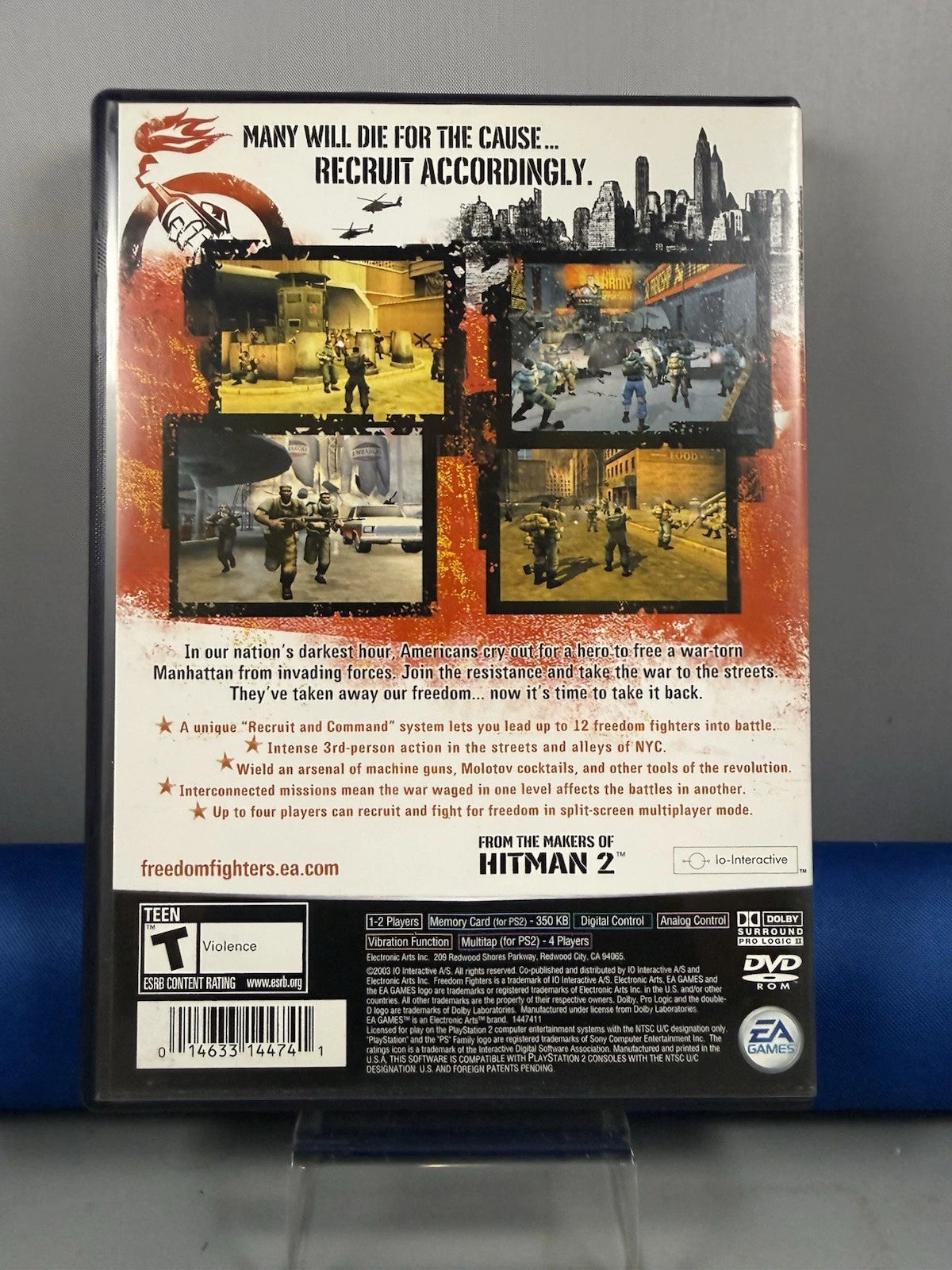 Freedom Fighters (CIB) W/ Reg Card