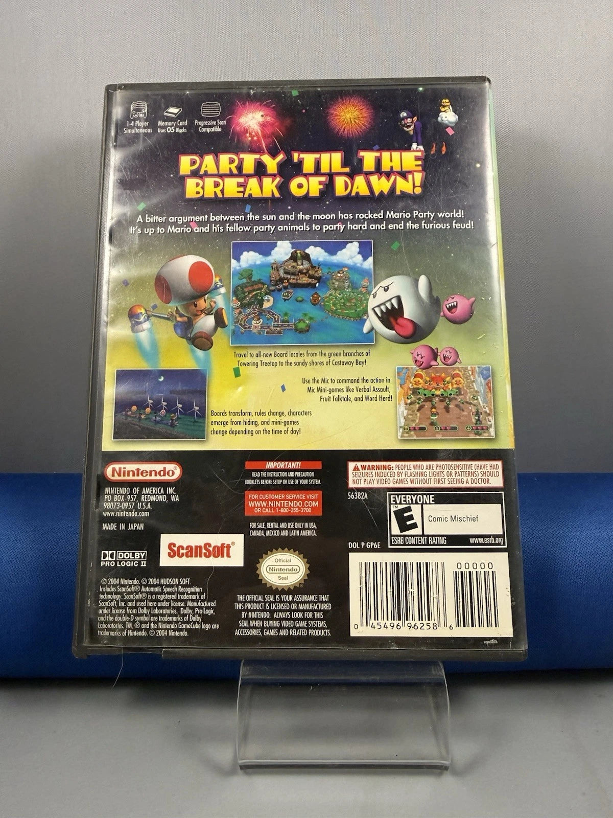 Mario Party 6 Case and Manual Only