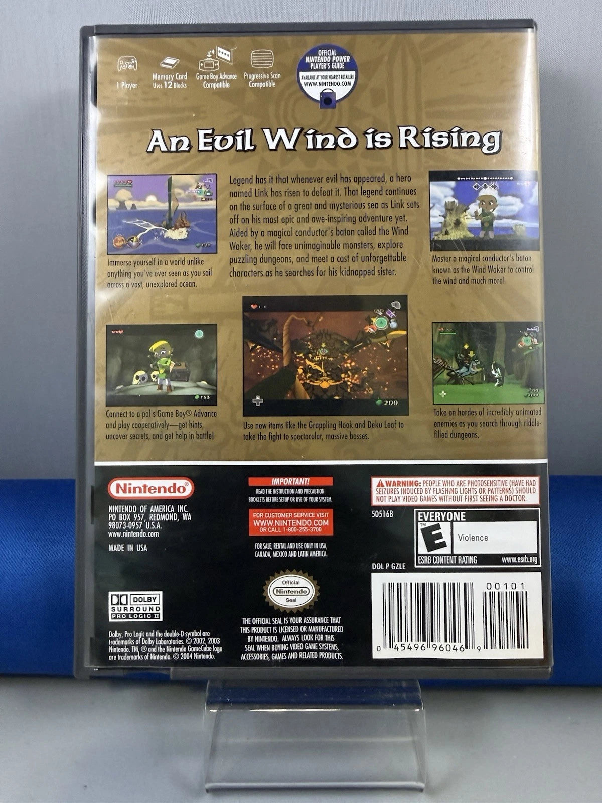 Zelda: The Wind Waker Player's Choice (CIB)