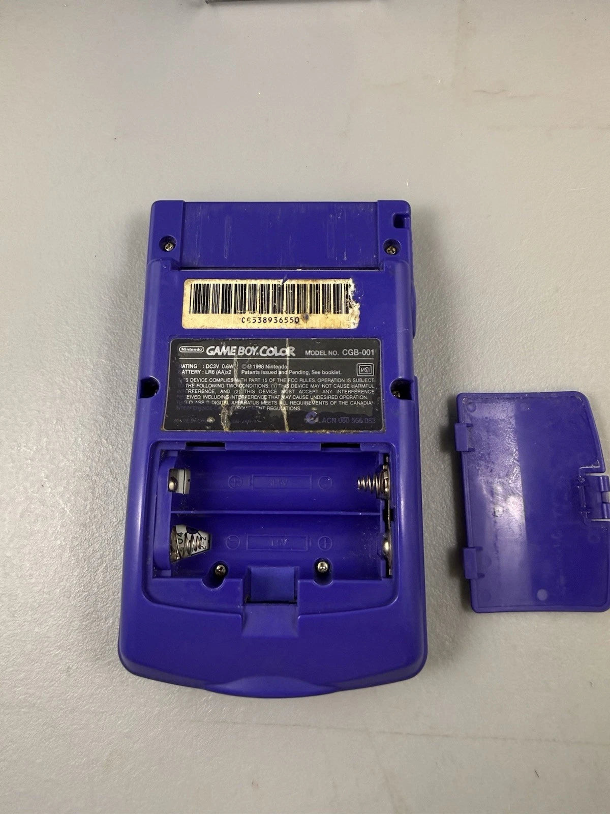 Nintendo Game Boy Color - CGB-001 Grape