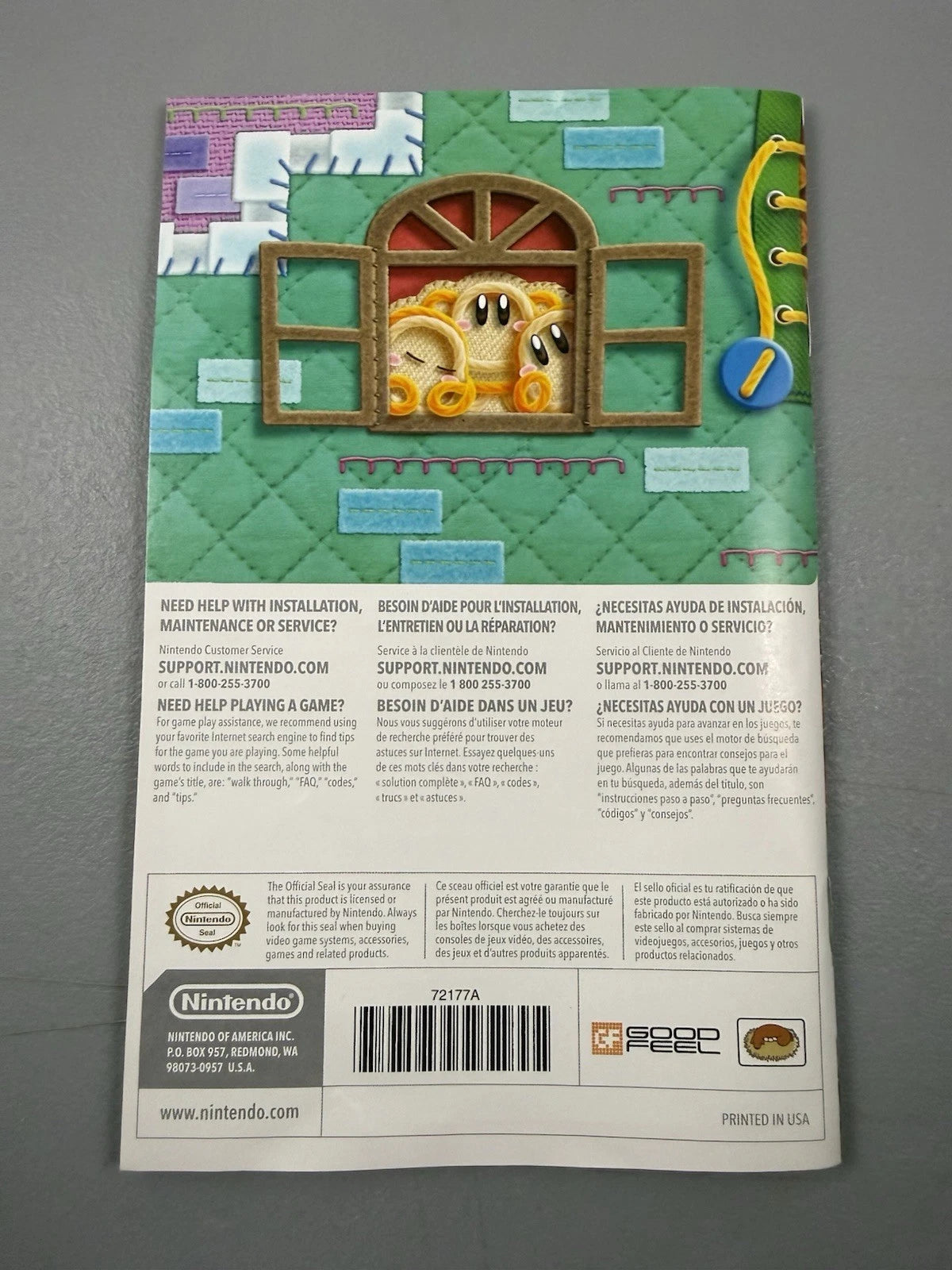 Kirby's Epic Yarn (CIB)