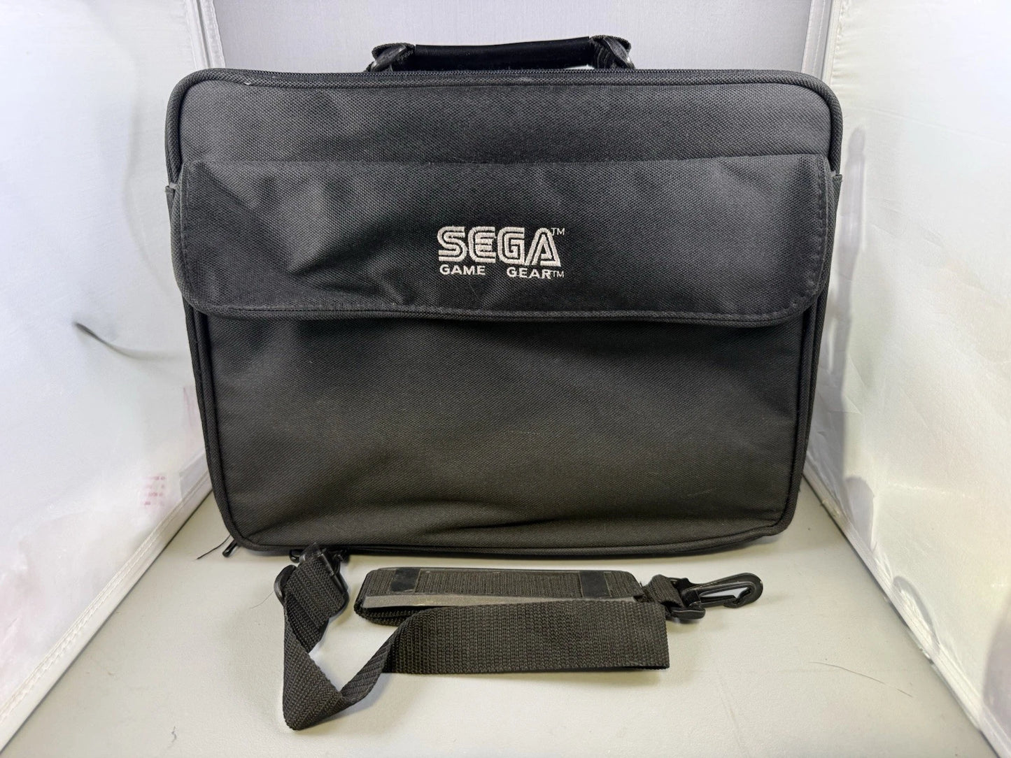 Black Sega Game Gear Carrying Case