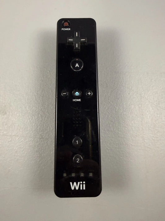 Wii Mote Remote Black RVL-003