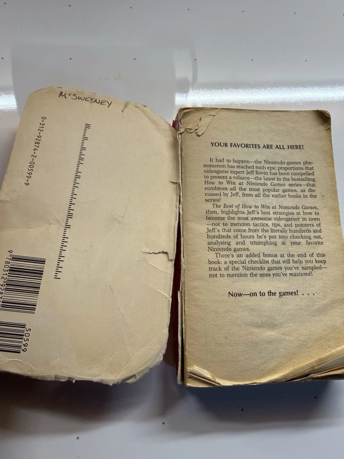 HOW TO WIN AT NINTENDO GAMES BY JEFF ROVIN.