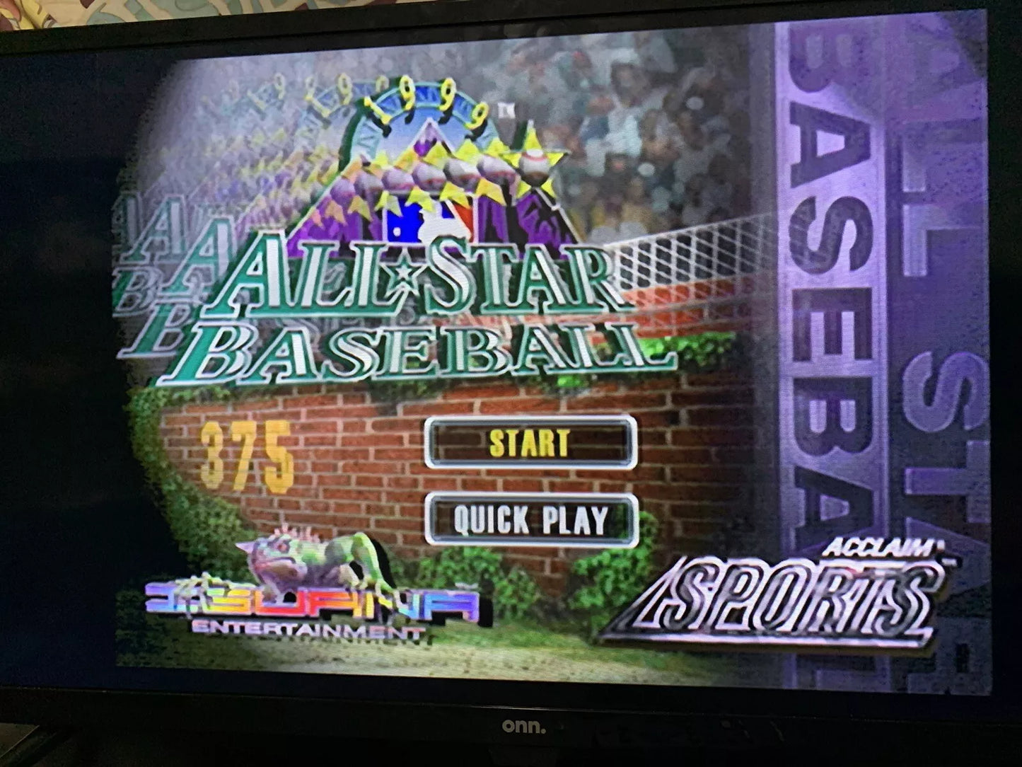 All-Star Baseball 99 W/ Manual