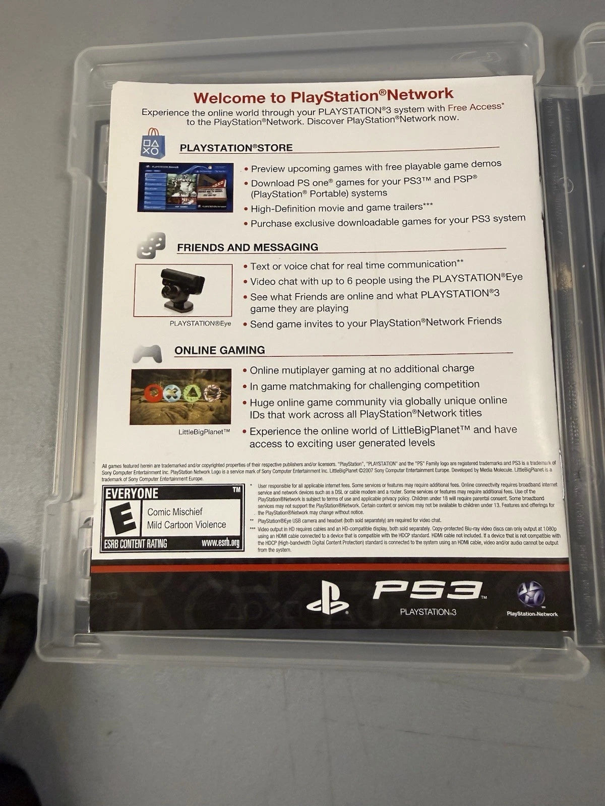 Infamous (CIB) W/ Reg Card
