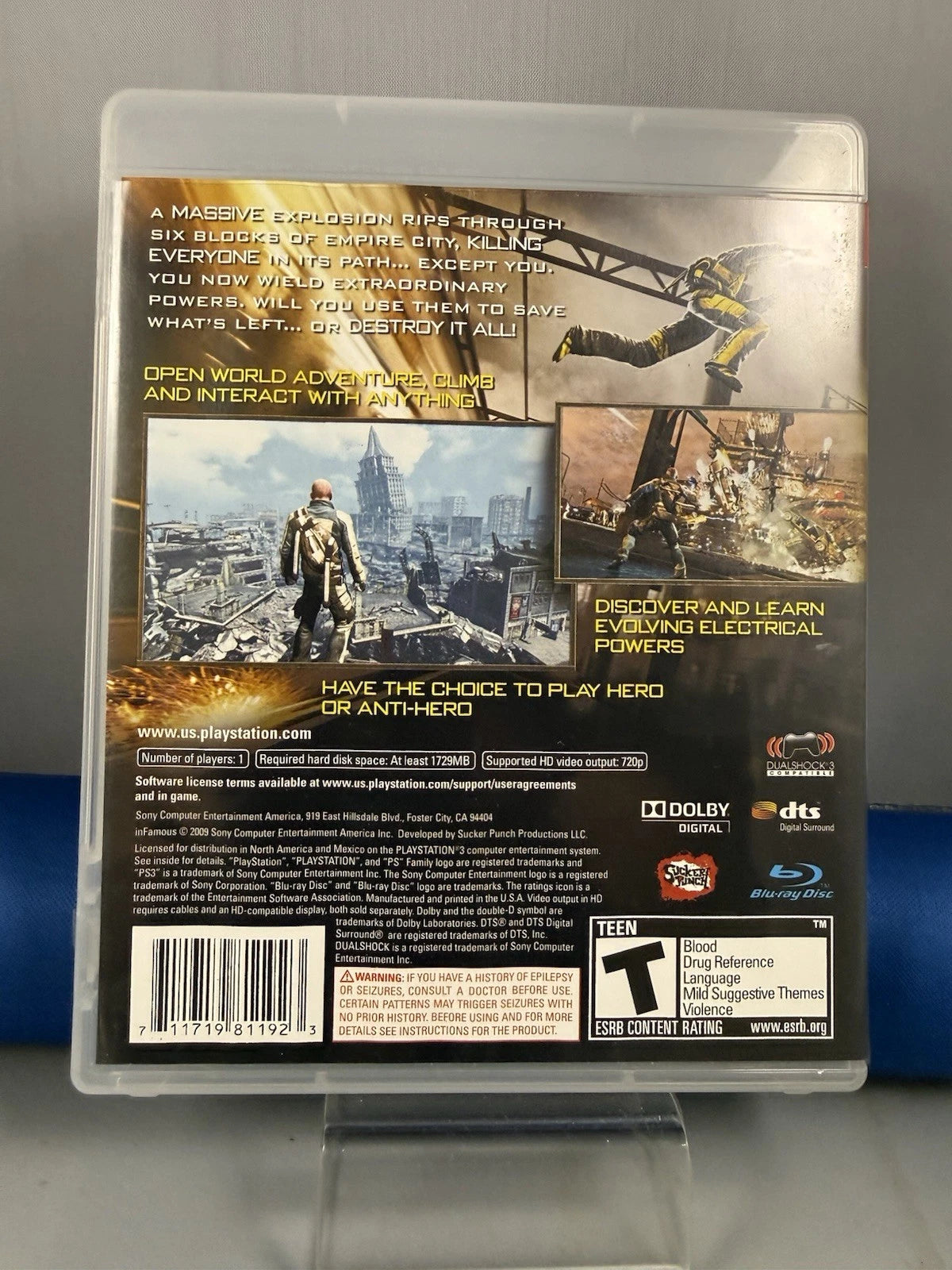 Infamous (CIB) W/ Reg Card