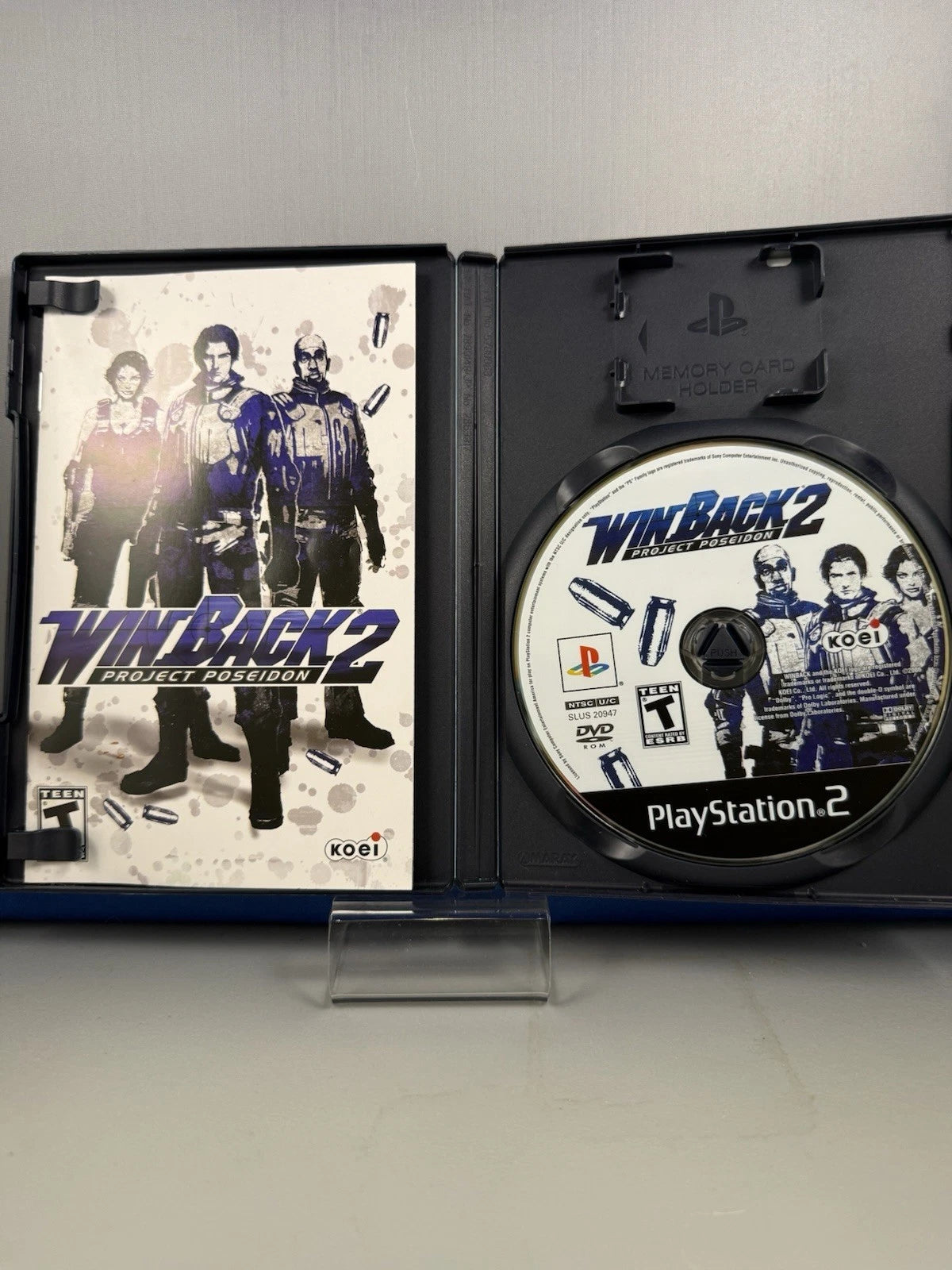 Winback 2 Project Poseidon (CIB) W/ Reg Card