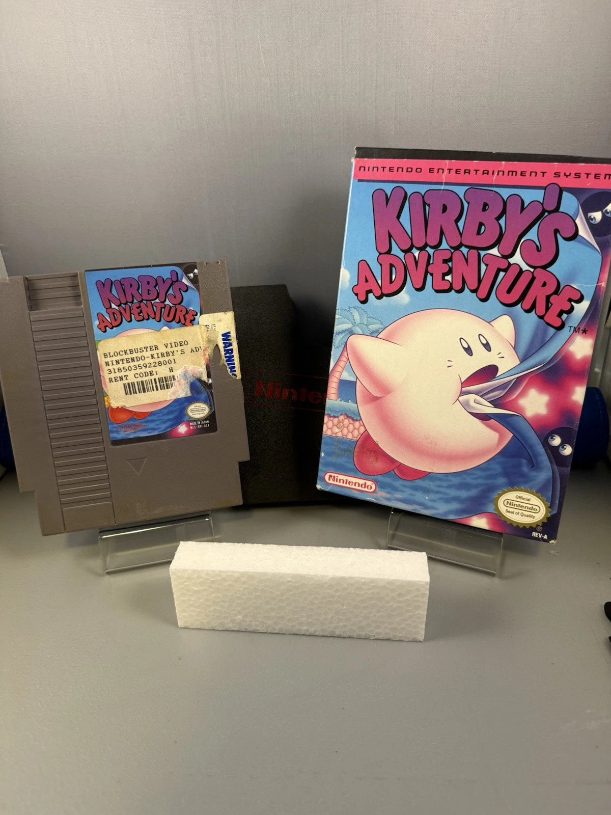 Kirby's Adventure (Box & Game)