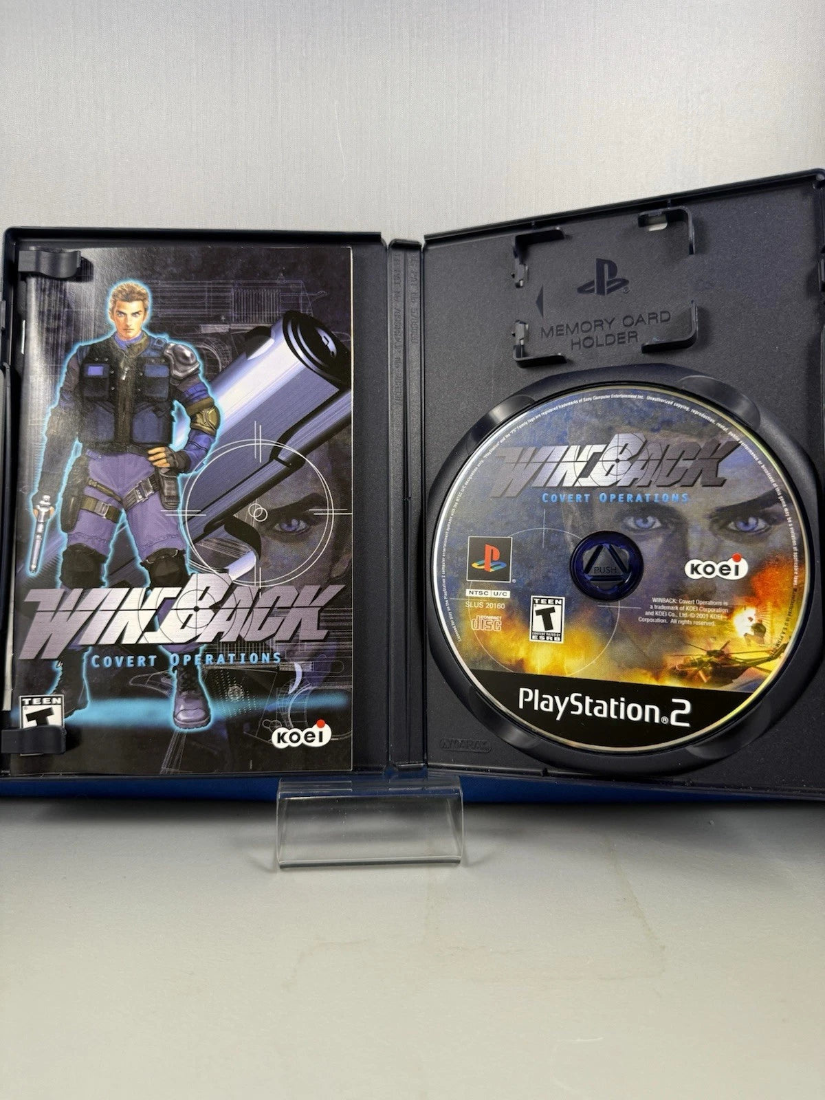 WinBack Covert Operations (CIB) W/ Reg Card