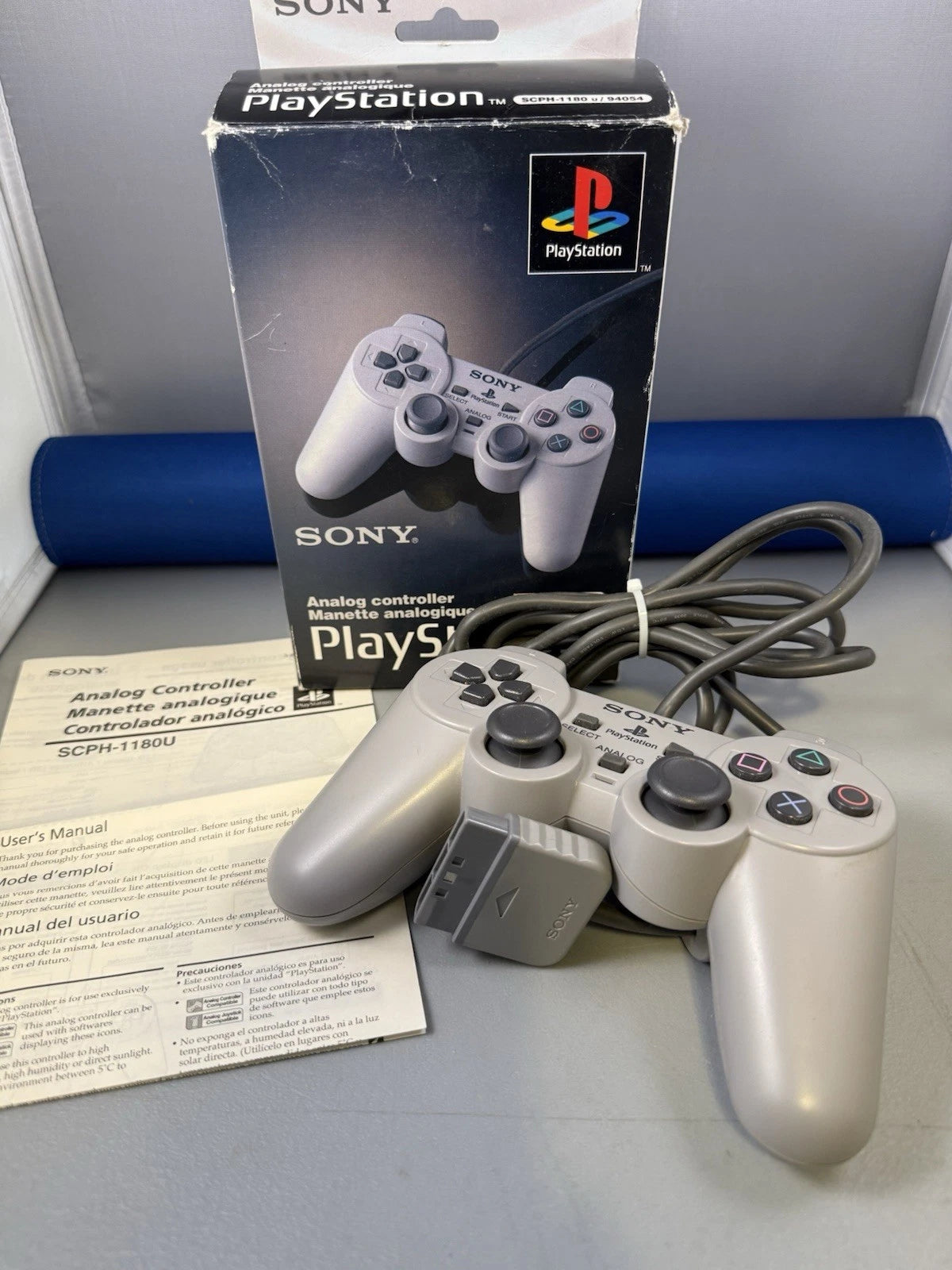 Concave DualShock Controller SCPH-1180 (CIB)