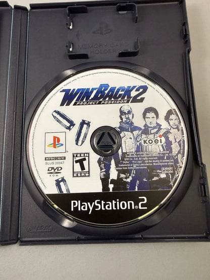 Winback 2 Project Poseidon (CIB) W/ Reg Card