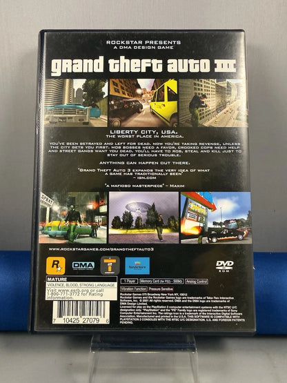 Grand Theft Auto III (CIB) w/ Map