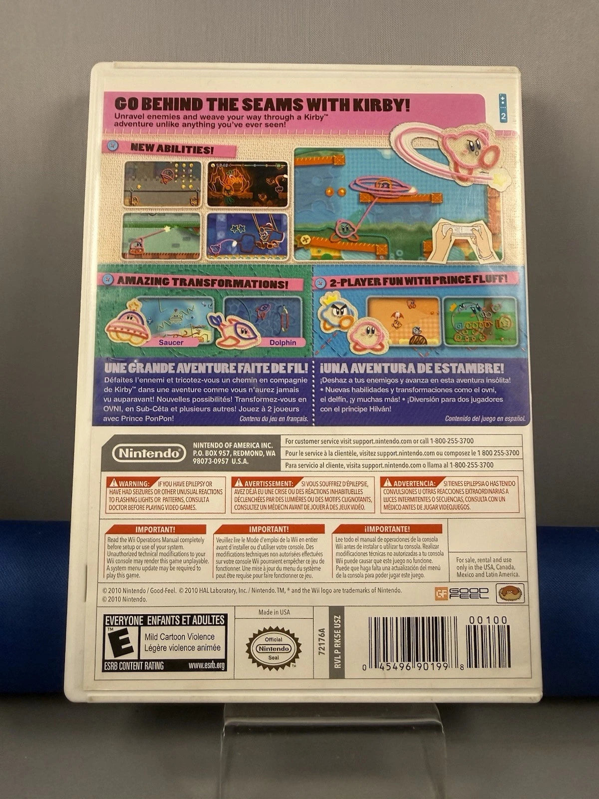 Kirby's Epic Yarn (CIB)