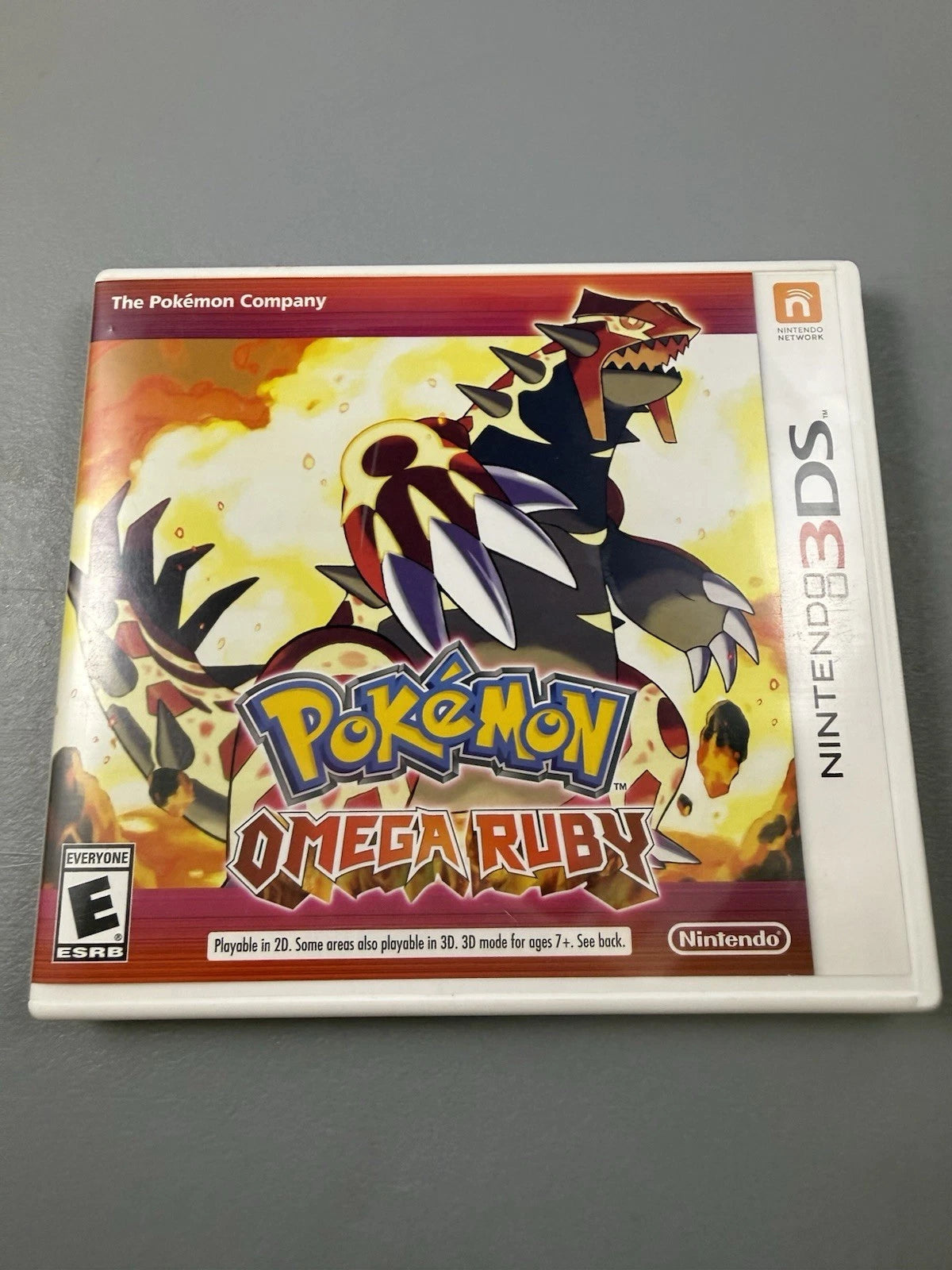 Pokémon Omega Ruby Case & Manual only