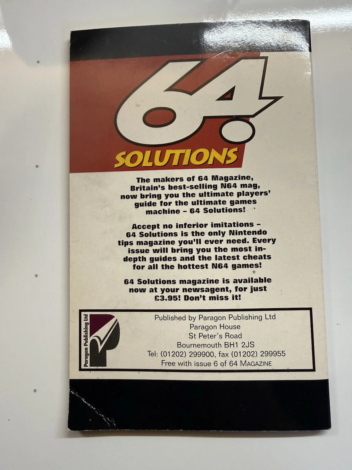 64 Solutions Magazine - Issue #6 Pilot Wings Wave Race Tips And Cheats