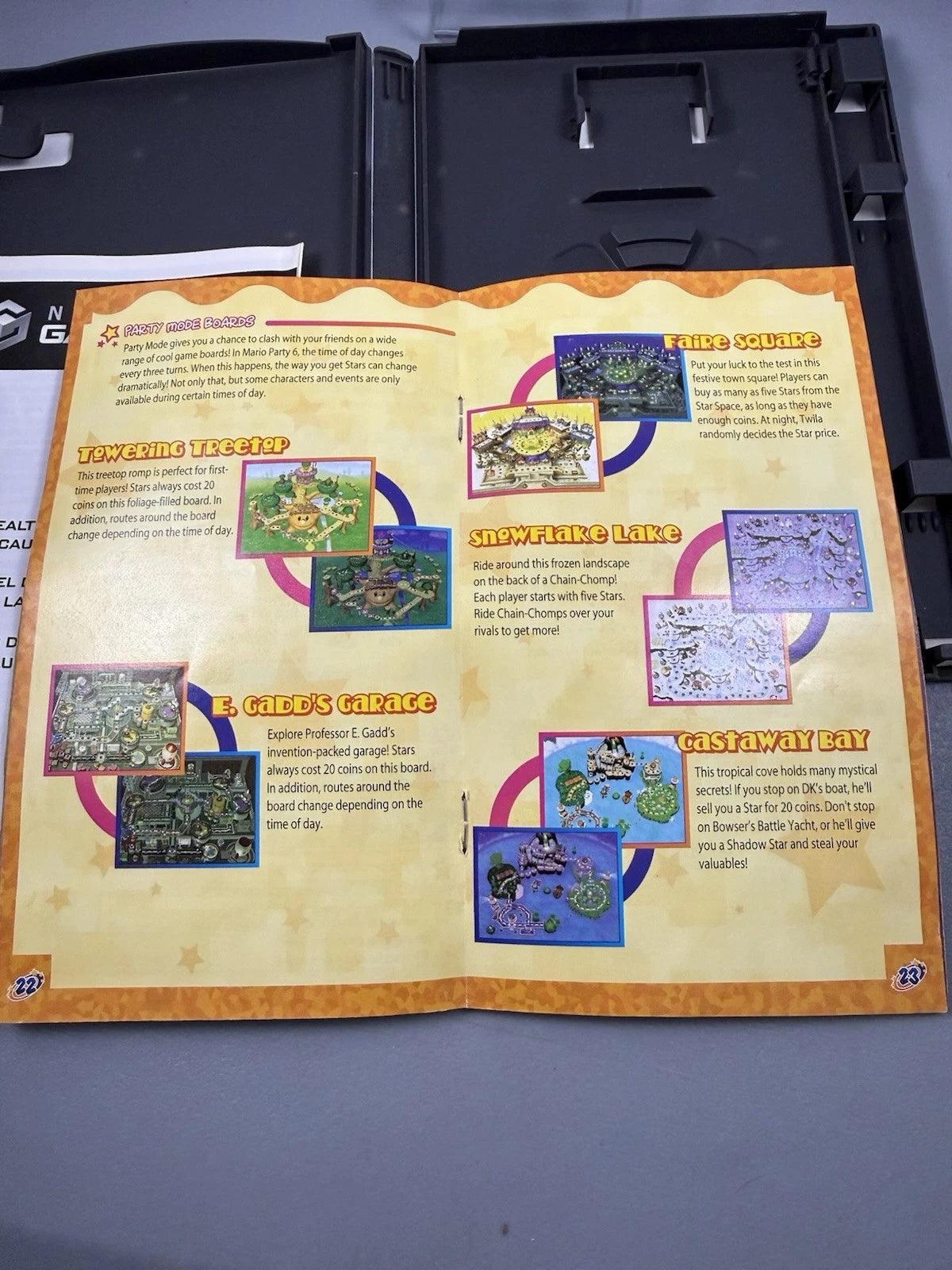 Mario Party 6 Case and Manual Only