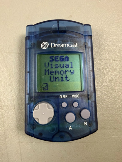 Blue Visual Memory Unit VMU (CIB)