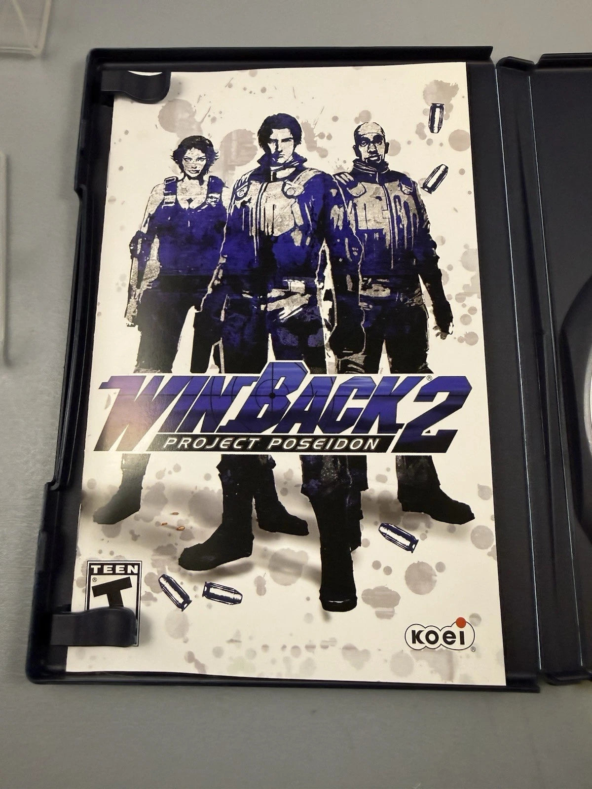 Winback 2 Project Poseidon (CIB) W/ Reg Card