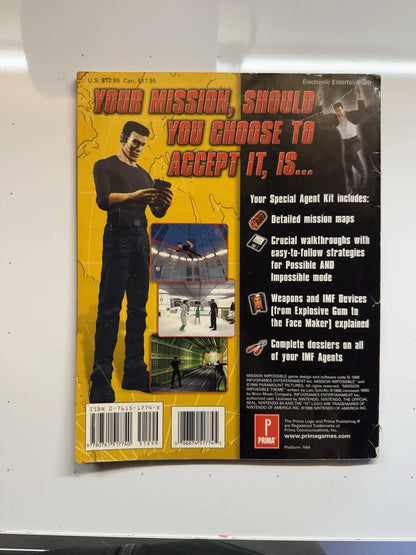 Mission: Impossible "Expect the Impossible" 1998 Prima's Official Strategy Guide