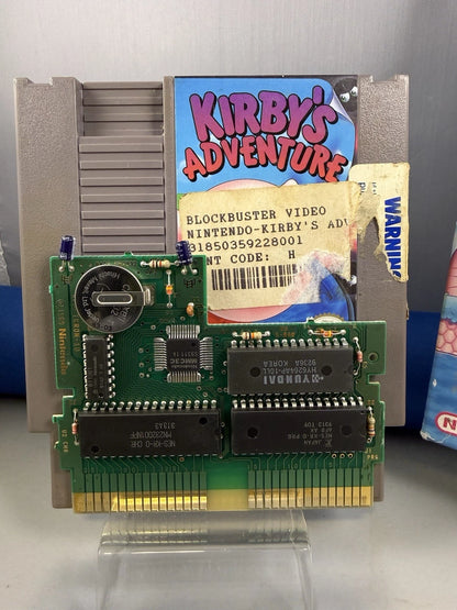 Kirby's Adventure (Box & Game)