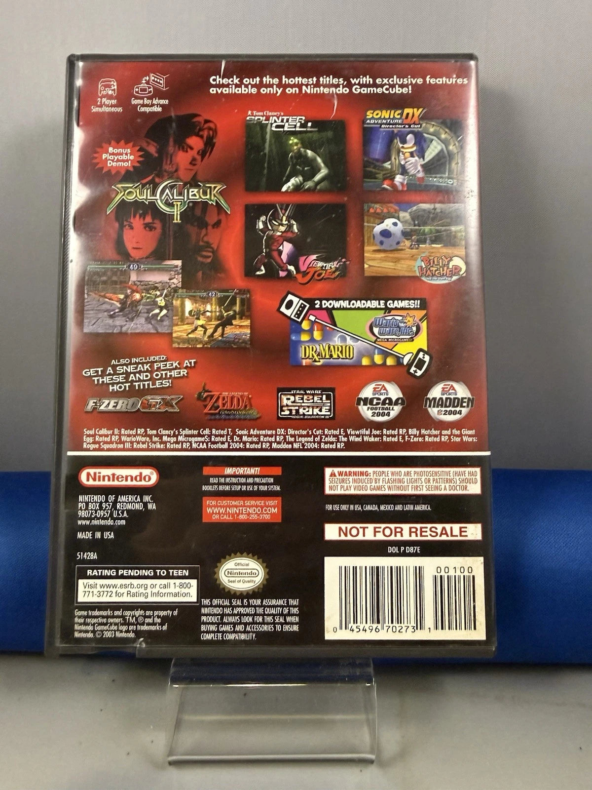 GameCube Preview Disc (CIB)